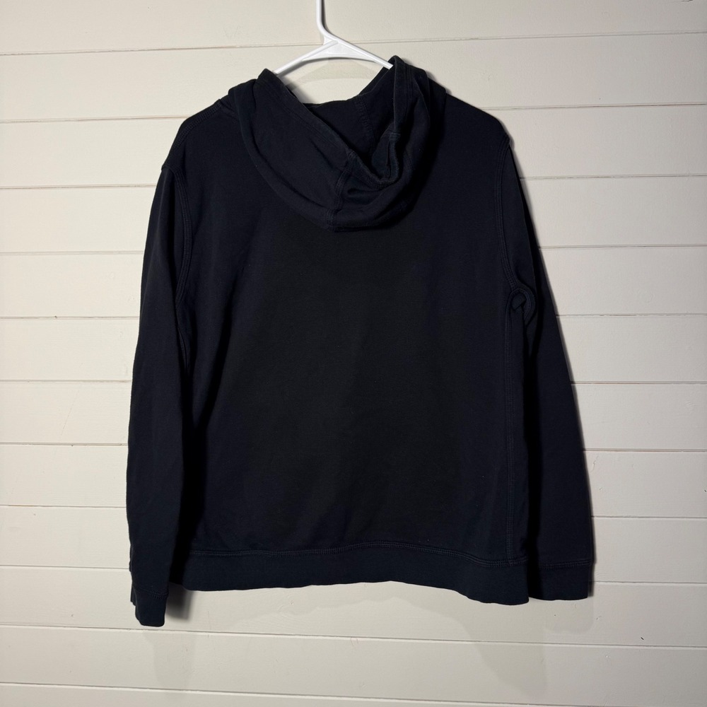 Nike Boys Hoodie‎ Black Gold Metallic Logo DA5064-011 XL+ Pullover Sweatshirt - Picture 3 of 7